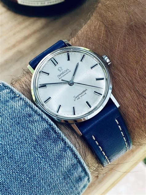 omega deville blue replica|omega seamaster de ville 1960s.